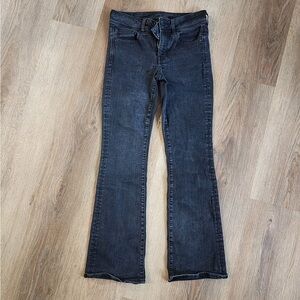 American Eagle Outfitters black kickboot jeans